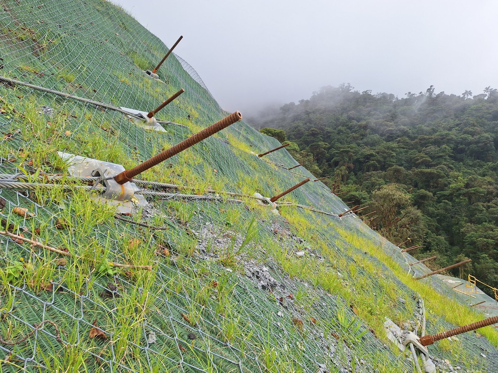 Anclajes activos con pernos
